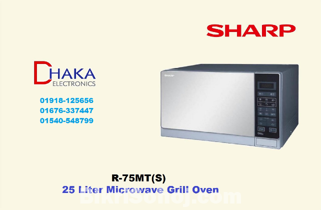 Sharp 25L R-75MT(S) Grill Microwave Oven